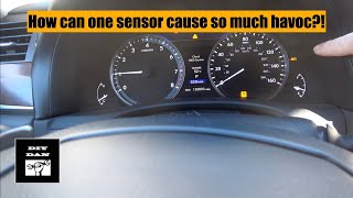 Lexus GS350 Wheel Speed Sensor Replacement C1406 Toyota