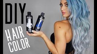 DIY BLUE OMBRE | Hair Color Tutorial