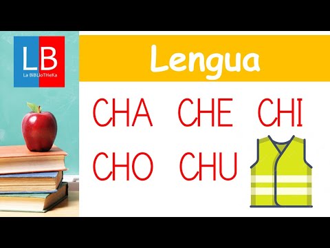 CHA CHE CHI CHO CHU. Aprender a LEER para niños. ✔👩‍🏫PRIMARIA
