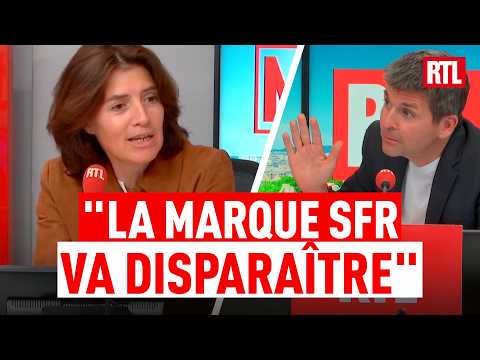 Vente SFR : Christel Heydemann, directrice générale d'Orange, face à Thomas Sotto sur RTL