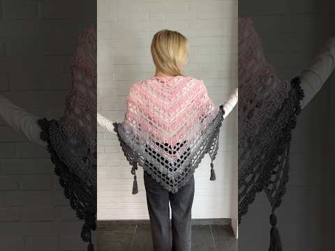 Enchanting Eva Shawl 💖 Free Pattern + Video Tutorial