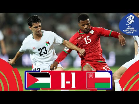 Palestine’s hearts broken in stoppage time! | Palestine - Oman | Highlights #AsianQualifiers - RT 26