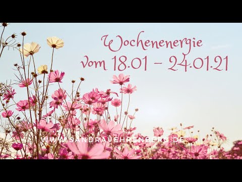 💫#Wochenenergie vom 18.01. 24.01.21 inkl. #Liebesblick❤️ und Beruf(ungs)-Orakel😇 & #Seelenimpulsen