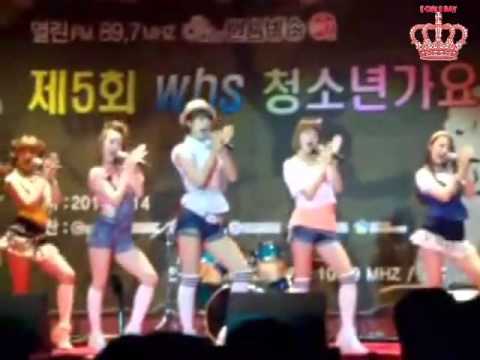 [FANCAM] Girl's Day (걸스데이) @ Youth Singing Celebration -Tilt My Head [1/3]