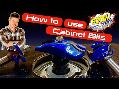 Cope and Stick Cabinet Bits // How to use