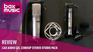 Video thumbnail for CAD Audio GXL 2200SSP Stereo Studio Pack Review | Bax Music by Bax-shop | Bax Music Goes
