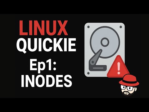 Linux Quickie Ep1: Free Space but cannot create new files, meet inodes. xfs and ext4 exposed.