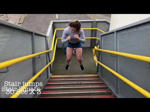 Explosive Train Station Workout