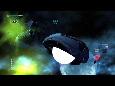 StarTrek vs StarGate – Borg tactial cube vs Ori Warship