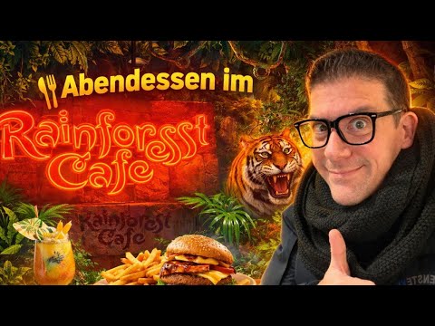 Disneyland Paris 🌴 Essen im Dschungel? Unser Abendessen im Rainforest Café 🍽️