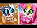 Cardboard Plane Adventure ️ Rich Vs Poor Pretend Play For Kids Funny Cartoons
