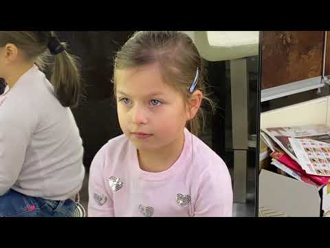 Emilia's first earrings