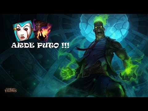 League Of Legends Temporada 6 - Brand Medio - Build Anticuraciones - De Relax