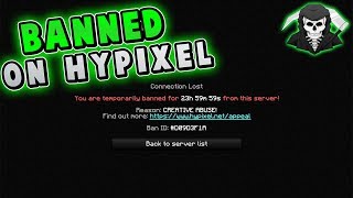 ADMIN ON HYPIXEL BANNED ME?!