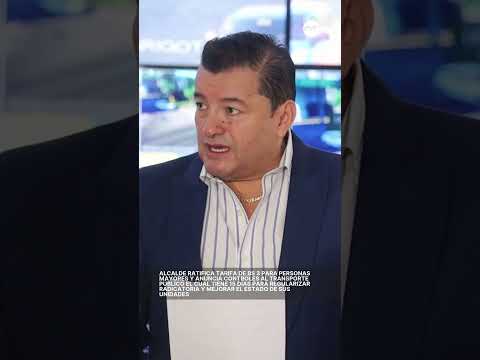 Alcalde ratifica tarifa de Bs 3 en la ciudad de Santa Cruz de la Sierra