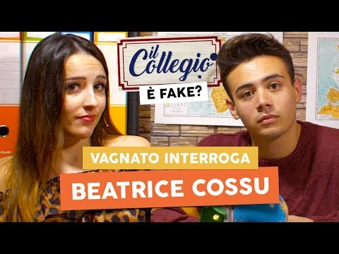 BEATRICE COSSU AMMETTE CHE IL COLLEGIO È FINTO - Vagnato Interroga