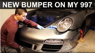 Installing 997.2 GTS (aka Aero Bumper) to My Porsche 911 Carrera S