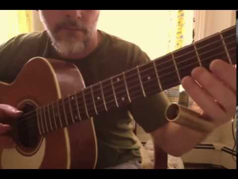 simple blues in open D tuning