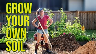 3 Free Ways to Make Your Own Soil for Growing Organic Food - Regenerative Gardening & Permaculture