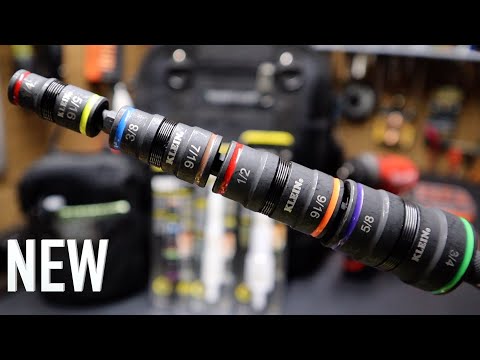 Klein Tools 9-in-1 Impact Flip Socket Set - 32934