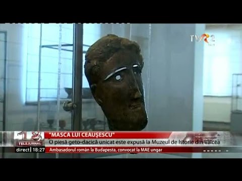 Povestea „măştii lui Ceauşescu”, o piesă de patrimoniu geto-dacică