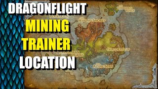 Dragonflight - Mining Trainer - Dragon Isles - World of Warcraft