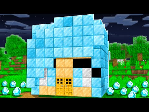 Extreme DIAMOND ONLY House Battle in Minecraft!