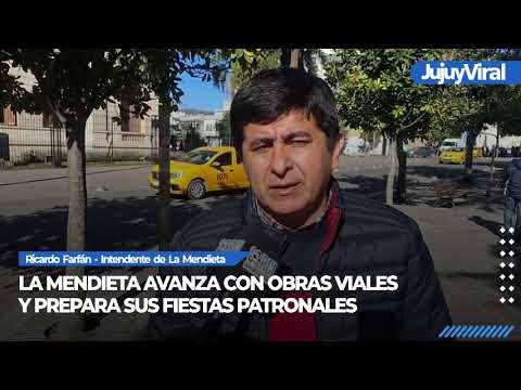 La Mendieta avanza con obras y prepara sus fiestas patronales