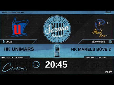 2023 10 23 | HK UNIMARS (UNI) - HK MARELS BŪVE 2 (MB2) | E2/E3