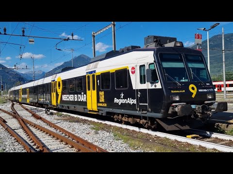 RegionAlps Domino einfahrt in Domodossola (I)