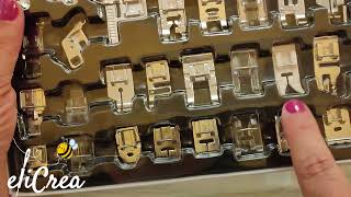 ❤️piedini che vanno bene per tutte le macchine da cucire meccaniche o elettroniche