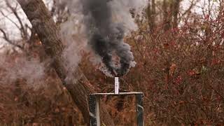 Colored Smoke Bombs (in reverse)