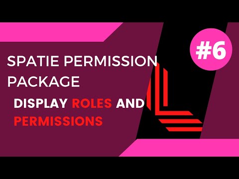 Setup the Project Spatie Laravel Permission Create Admin Panel Laravel for Beginners