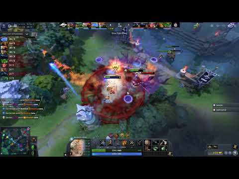 Team Secret vs OG dota 2 game 1  MDL Paris Major Europe Closed Qualifier
