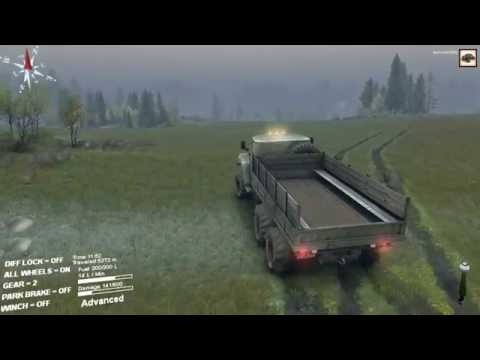 SpinTires 2014 Plains 7 Gameplay