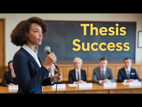 MASTER Your Honor's, Master's or PhD Defence with AWARD-WINNING Academic's Top Tips