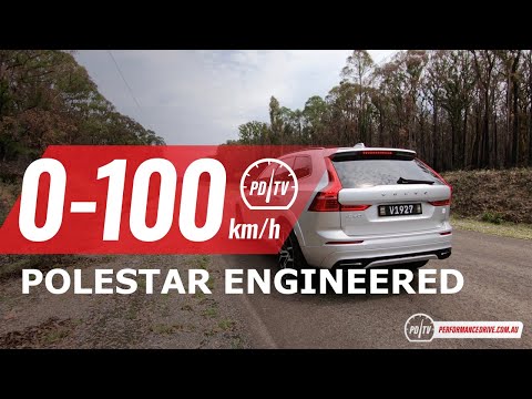 2020 Volvo XC60 T8 Polestar Engineered 0-100km/h & engine sound