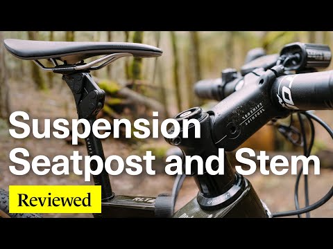 Redshift Shockstop Seat Post and Stem #ebike #redshift #shockstop