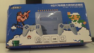 Cool Baby Famicom Clone with Sega Casing 😨