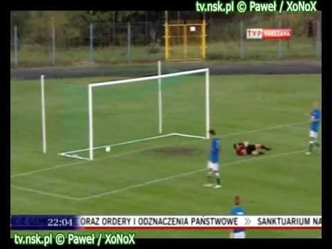 tv.nsk.pl 2012-08-15 MKS Świt Nowy Dwór Maz. - Radomiak Radom 1-4 (0-1) bramki skrót konferencja