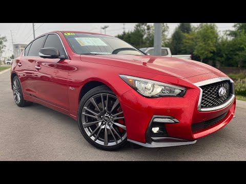 2018 Infiniti Q50 Red Sport 400 Test Drive & Review (4-door GT-R?)