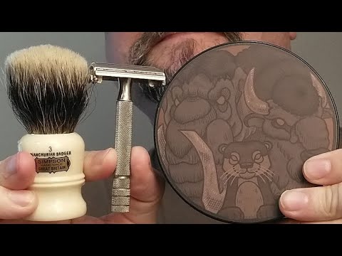 Just A Shave: Gillette SS 40s Style - Gillette Nacet (M) (440) - DG Cerberus - Simpson Duke 3 Manch