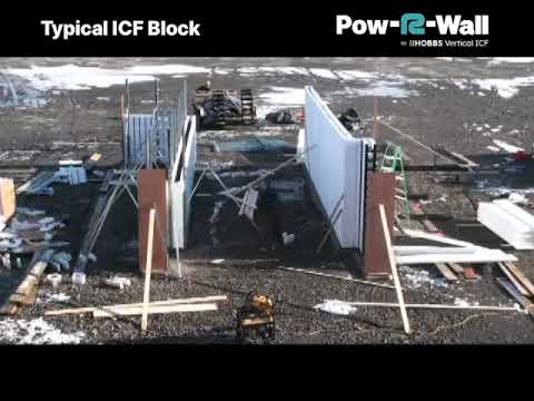 Construction Time Challenge: Pow-R-Wall vs. Traditional Block ICF
