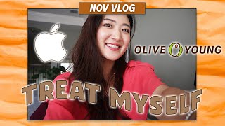 👏 OLIVE YOUNG SKINCARE AND MAKEUP HAUL (TREATING MYSELF) 👏 | Crystall Cho