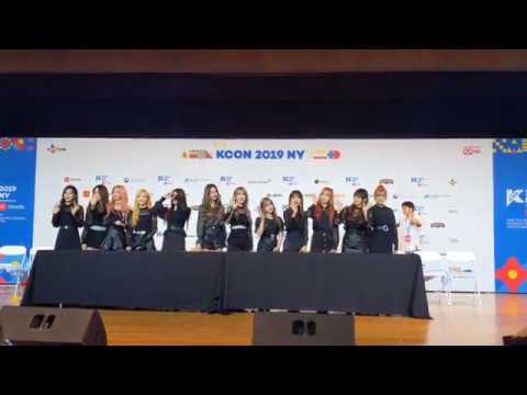 [FANCAM] 190706 IZ*ONE dancing to Violeta during KCON NY 2019's Artist Engagement