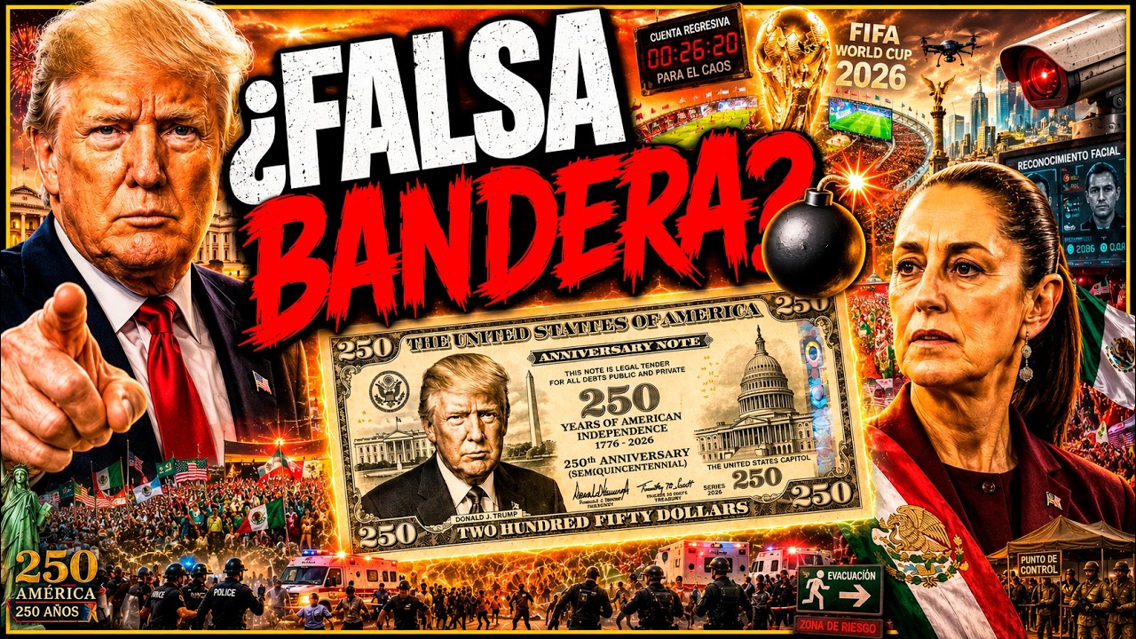 🔴 MUNDIAL TURBULENTO ⚽💥 TRUMP imprime BILLETES con SU CARA por su CUMPLEAÑOS y SHEINBAUM en PICADA