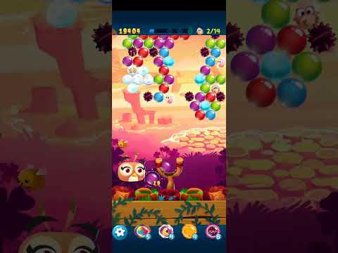 Angry Birds Pop Bubble Shooter- Level 577 3 STARS NO BOOSTERS #angrybirdspopbubbleshooter