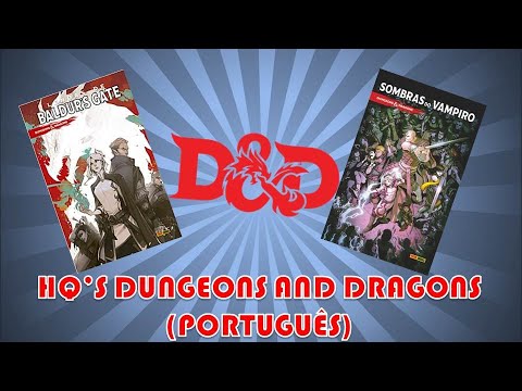 RPG TREASURE BOX#59 - HQS DE DUNGEONS AND DRAGONS (EM PORTUGUÊS)
