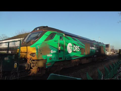 68006 & 68003 On The Heysham Flasks 11th January 2021