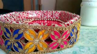 Raksha Bandhan Special Diy rakhi, pooja thali #Believe In Ur Heart#